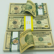 Cargar imagen en el visor de la galería, 2.000 Dollar $10 Prop Money-Double Sided Full Printed Stack
