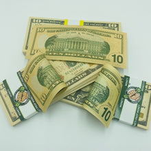 Cargar imagen en el visor de la galería, 3.000 Dollar $10 Prop Money-Double Sided Full Printed Stack
